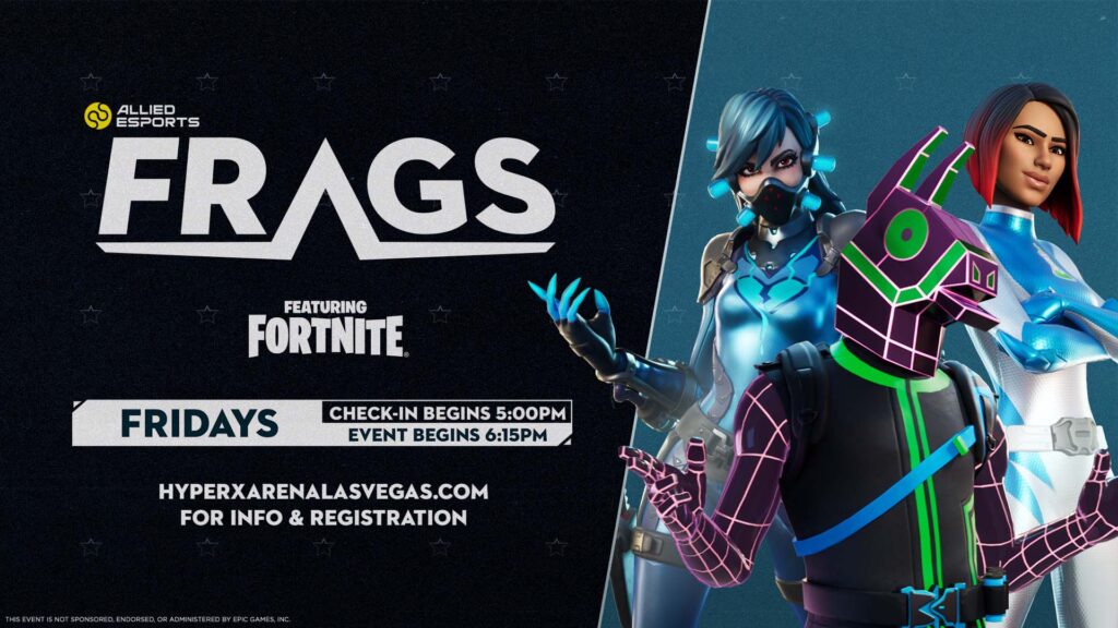 Frags Feat Fortnite! | Event at HyperX Arena Las Vegas